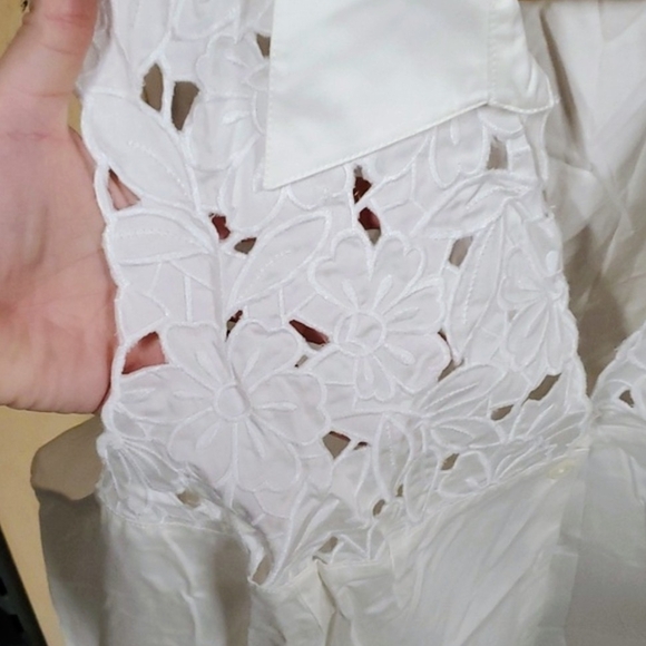 JONES NEW YORK Sleeveless Blouse with Lace - 2X - NWOT - Picture 8 of 12